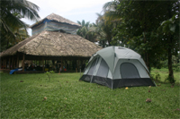 Watch tower & common area at Hornbills camp, Kerala