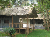 Tent Camps at Periyar River side, Kerala