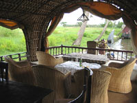 Inside of the Houseboat
