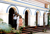 Guests at Tharavadu Heritage Home, Kumarakom